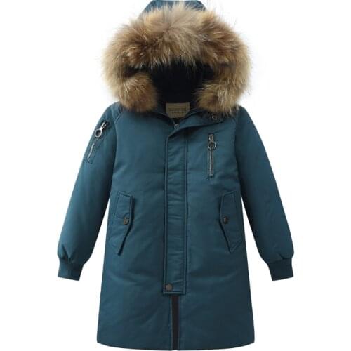 New Fashion Children Kids Winter Duck Down Jacket Children Clothing Big Boys clothes Warm Coat Thickening Outerwear