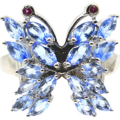 25x18mm Delicate Fine Cut Created Golden Citrine For Women Daily Wear Silver Rings Wholesale Drop Shipping