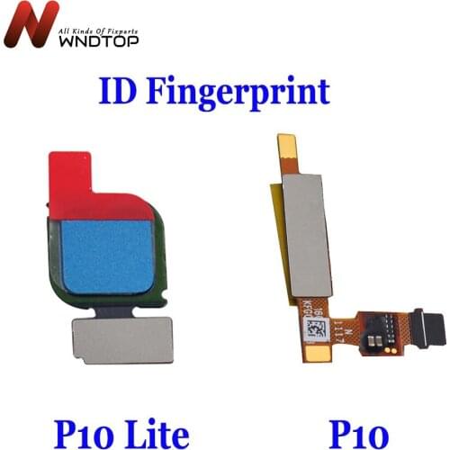 Original For Huawei P10/10 Plus Home Key Fingerprint Sensor Button Flex Cable For Huawei P10 Lite Touch ID Fingerprint Flex