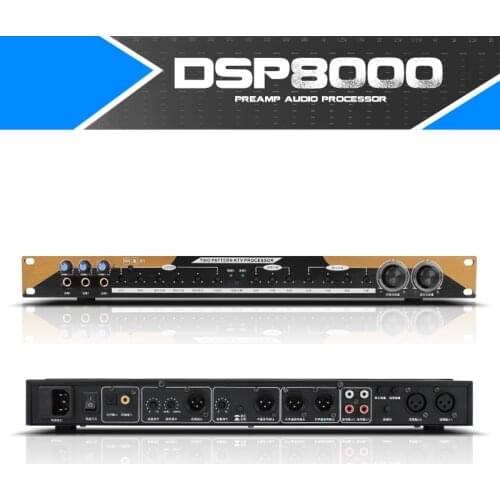 Professional digital karaoke Processor Audio Processor Easy Operation digital Family karaoke KTV prevent howling equalizer