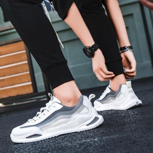 Trainers sale black leisure hot Mens mens mens canvas Sneakers for sneaker 39 Fashionable men casuales de para knitting sports
