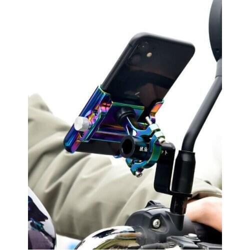 Mobile Phone Holder Motorcycle Bicycle CNC Adjustable Alloy GPS FOR Honda integra 750 ruckus sh 125i cbr 1100 xx cr 250 cg 125