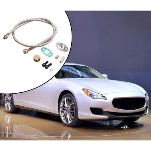 Turbo charger Oil Drain Return+Feed Line GT32 GT40 GT42 GT4294 GT4202 R Complete Kit