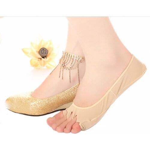 USHINE KD23 Studs Cloth Pot Silica Gel Insole Insert Arch Supports Anti Grinding Foot Ballet Dance Shoes Pad Accessories Woman