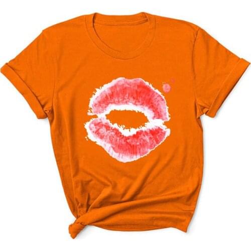 New 15 Colors Women 2021 Short Sleeve Printing Spring Fashion Lady Clothes Print Tshirt Female Tee Top Ladies XK00052