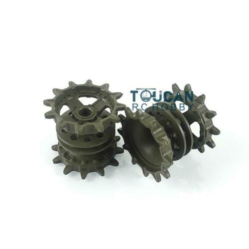 1/16 Scale Henglong 3939 Russian T72 RC Tank Plastic Sprockets Driving Wheels TH16773-SMT2