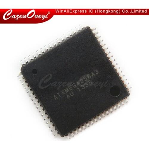 10pcs/lot ATXMEGA256A3-AU ATXMEGA256A3 TQFP-64 In Stock