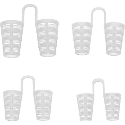 4Pcs Snoring Anti Snore Nasal Dilators Breathe-Easy Sleep Relieve Set Care Snore Health Cones Stop Congestion Device Aid I8B0