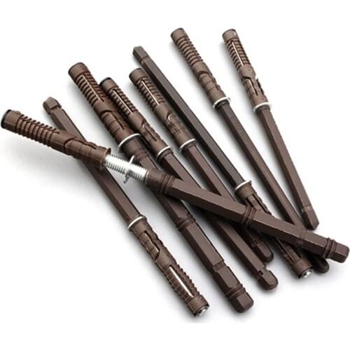 Fixed Table Shelf Bracket Invisible Shelf Support Nail Wall Shelf Expansion Pin Fixing Parts Adjustable Hardware 5pcs