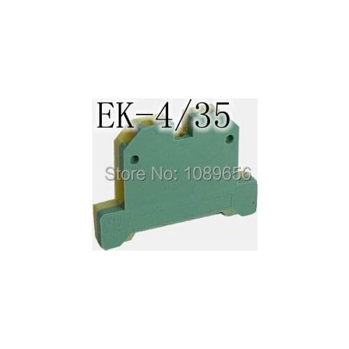 50pcs EK-4/35 earth terminal lug plate Wiring row Terminal Connector Splice