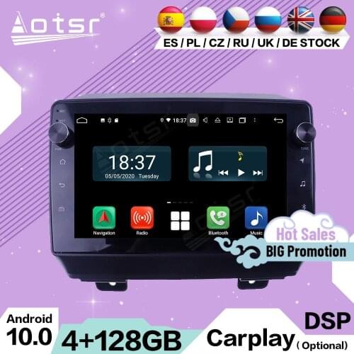 4+128G Carplay Multimedia Stereo Android 10 For Jeep Wrangler 2018 GPS Navigation Auto Car Radio Audio Video Receiver Head Unit