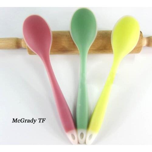 Large Silicone Bakeware Kitchen Tools Necessity Translucent Non-stick Cookware Cooking Shovel Core Spoon And Scoop Kitchen Tools