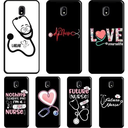 Nurse Stetoscope Cover For Samsung Galaxy A8 A6 A7 A9 2018 J8 J4 J6 Plus J1 A3 A5 2016 J3 J7 J5 2017 Case
