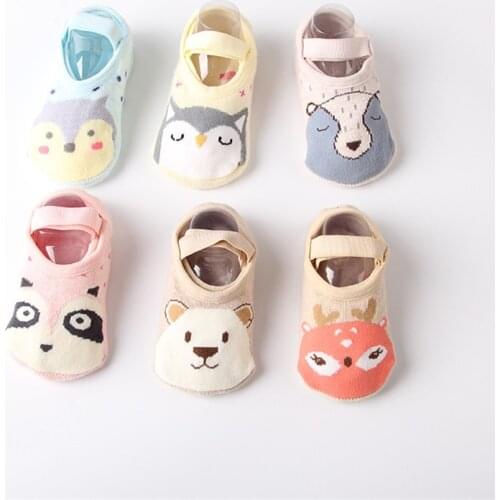 Fashion Baby Floor Socks Spring And Summer Soft Light Toddle Non-slip Socks Easy Learning To Walk Cotton Children Boat Sockings