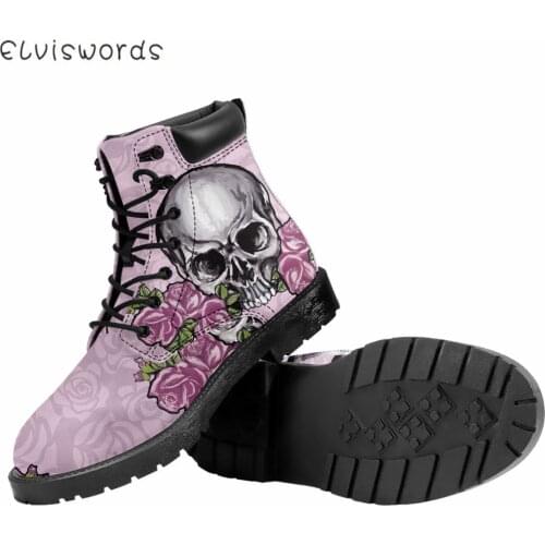 ELVISWORDS Women's Ankle Boots