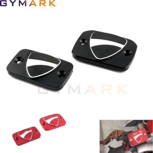 Fuel Tank Cap Cover, CNC Aluminum Motorcycle Brake Clutch Fluid For Ducati Monster 695 696 S2R 800 795 796 759
