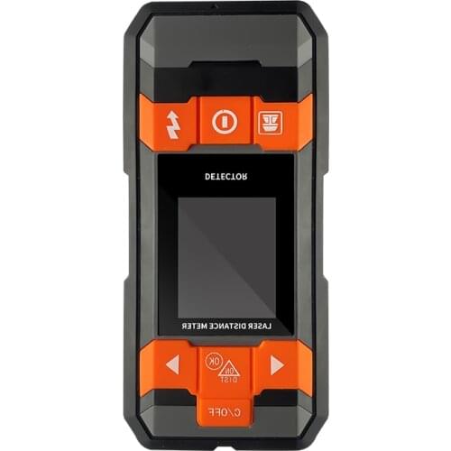 Multifunctional Metal Detector Laser Distance Meter Rangefinder Wiring DetectorWall Scanner Wire Cable Metal Stud Wood Finder