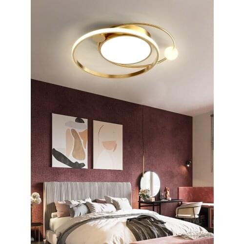 New Light Luxury Bedroom Lamp Ceiling Lamp Simple Modern Lamp Room Lamp Creative Personality Design Lighting