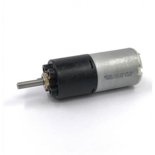 DC 3V 5V 6V 13RPM- 28RPM Plastic 280 Planetary Gear Reducer Motor Slow Speed Reduction Ratio 216:1 DIY Robot