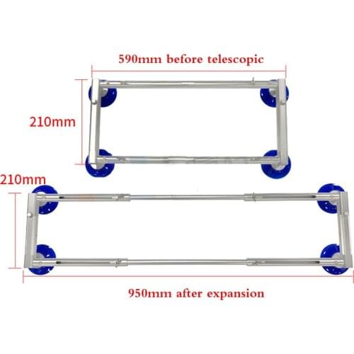 LCD TV Screen Sucker 4 Suction Cups Device 32-55 Inch LED TV Display Screen Glass Vacuum Sucker Vacuum Lifter TV Screen Sucker