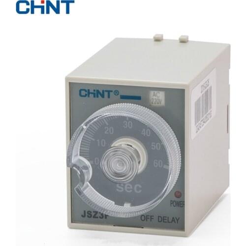 CHINT Time Relay Power Failure Time Delay JSZ3F Time Delay 220v 12v 24v 380v 110v 36v