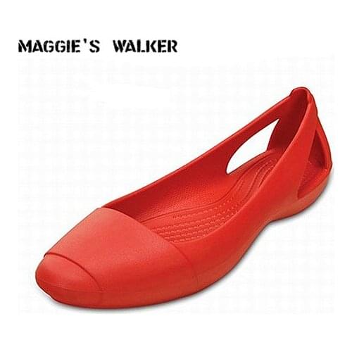 Maggies Walker Beach Shoes Women Jelly Sandals Summer Fashion Candy-colored Slip-on Resin Wedges Sandals Size 35~40