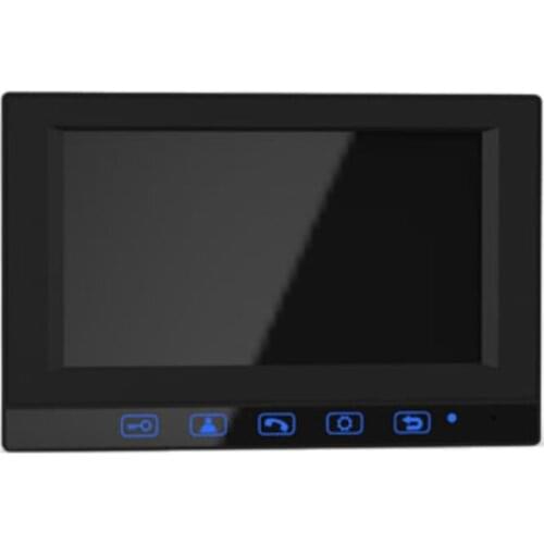 TT Visual Doorbell Home Wired Phone HD Video Surveillance Villa Visual Intercom Unlocking Brush