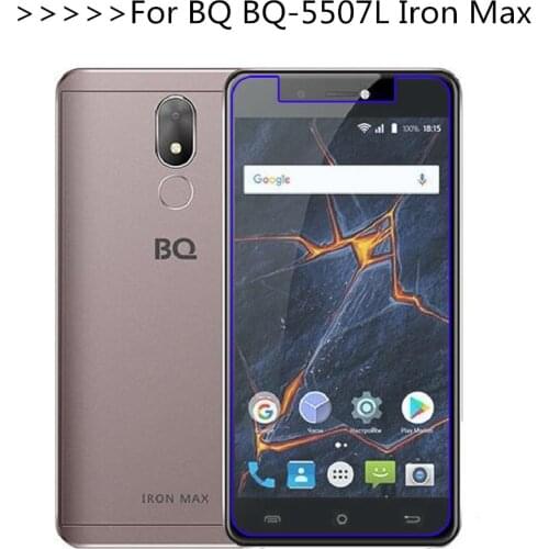 For BQ BQ-5507L Iron Max Tempered Glass 2.5D 9H Protective Film Explosion-proof LCD Screen Protector For BQ BQ-5507L Iron Max