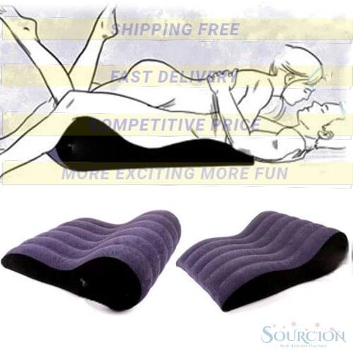 Ylant TOP-10 Popular Inflatable Luxury Pillow Chair Sex Bed Helpful Sofa Pad Ramp Furniture Pillow Sexy Tool New Style