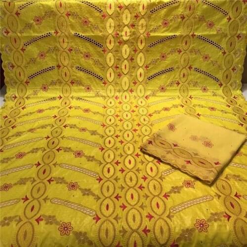 Yellow lace bazin riche getz bazin lace material for african women jacquard brocade fabric basin riche high quality5yard