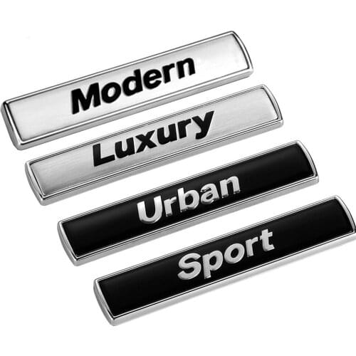 2pcs Luxury Modern Urban Sport Refit Car Auto Fender Tail Emblem Badge Sticker for BMW E46 E39 E90 E60 E36 E30 E34 F30 F10 F20