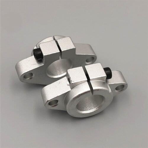 4pcs/Lot SHF12 12mm Linear Motion Rod Rail Shaft Guide Support Bracket Bearing XYZ Table Aluminium Alloy CNC Parts 3D Printer