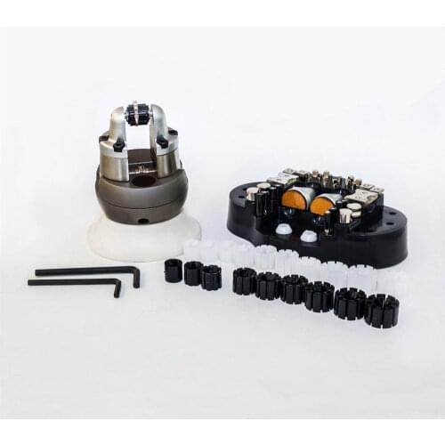 Free shipping jewelry making tools diamond setting ball vise ring Engraving Block Mini Ball Vise with ring sleeves