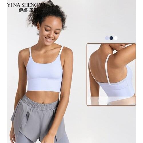 Yoga Bra Top Sports Bra Womens Sports Tops Hollow Breathable Crop Running Vest Push Up Female Fitness Quick Dry Sportswear New