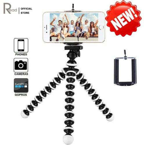 Mini Flexible Octopus Tripod Holder Mobile Phone Tripod Stand Gorillapod For phone Universal Smartphone Sports Camera With Clip