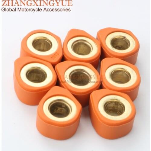 8PC Racing Quality Roller Weights 20x12mm 15.5g for KYMCO Downtown I 300 09-11 Downtown Abs - Abs i 300 10-12