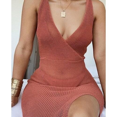 Kesiachiccly Sexy white mesh summer women maxi dresses Beach spaghetti strap backless plus size dress femme long dress vestidos