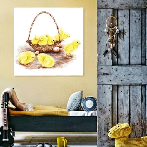 Modular painting cock digital paint by numbers chicken diy digital painting diy oil painting drawing practice for kids