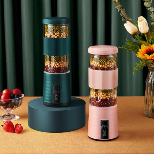 Mini Blender Juicer Heating Soybean Milk Machine Soymilk Fruit Food Processor Ice Smoothies Cytoderm Breaking Mixer