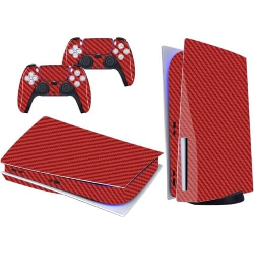 2021 New PS5 Disc Edition Skin Sticker Decal for playstation5 Console & 2 Controllers