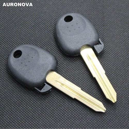 AURONOVA New Replace Original Key Shell for Hyundai Santafe Replace Spare Car Key Case With Uncut Blank Blade