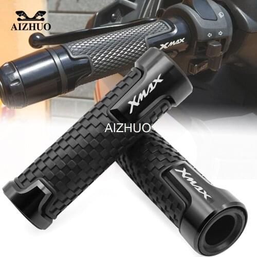 Motorcycle Accessories 22mm 7/8'' Brand New Anti-Skid Handle Grips Handlebar For Yamaha XMAX 125 250 300 400 X MAX 2017