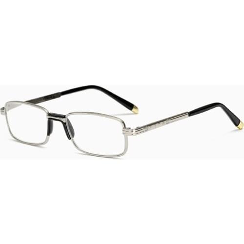 = SCOBER = Comfortable One Nose Pads Readin Reading Glasses Luxury Gold High Quality Alloy + TR90 LEG +0.5 +0.75 +1 TO +6