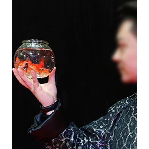Magic Goldfish Bowl Small Magic Tricks Fish Appear Empty Bowl Magia Magician Stage Close Up Illusions Accessories Prop Mentalism