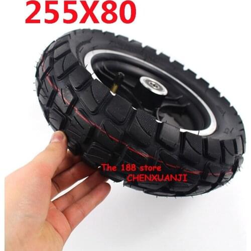 10 Inch 255x80 Wheel Hub For 10 Inch Electric Scooter Zero 10x Dualtron Kugoo M4 Thickened And Widened Tire