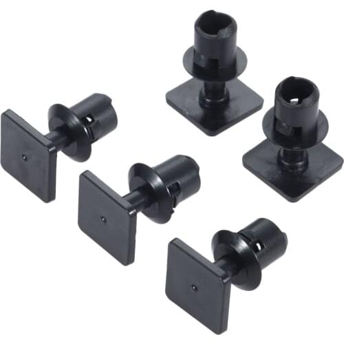 15Pcs Car Roof Lining Clips Nylon Auto Fastener For VW Caddy Transporter t4 t5 Interior