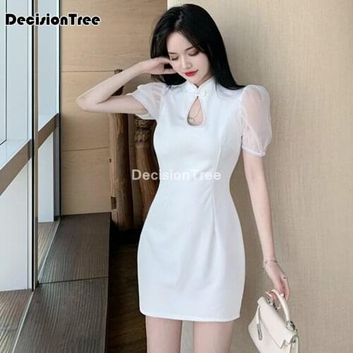 2021 lady party dress oriental womens lace cheongsam chinese style elegant qipao sexy wedding gowns cheongsam dress