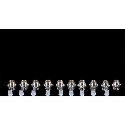 10Pcs/lot 3mm LED Lamp Holder LED Diode Metal Holder Luminous Tube Holder Wholesale