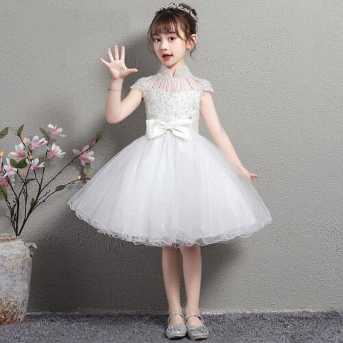 Beauty-Emily Children Flower Girl Dress Princess Skirt Party Stage Prom Gown For Kids Birthday Party Child Dress Cute Girl dress