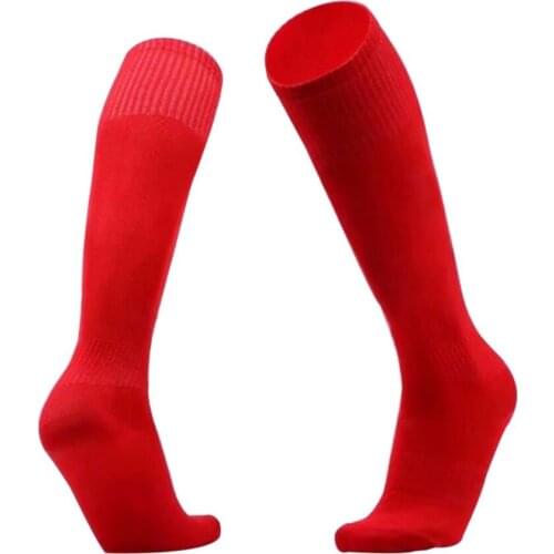 Knee Socks Men Cotton Thigh High Over The Knee Stockings Blank Version Of Football Stockings Long Tube Sports Socks